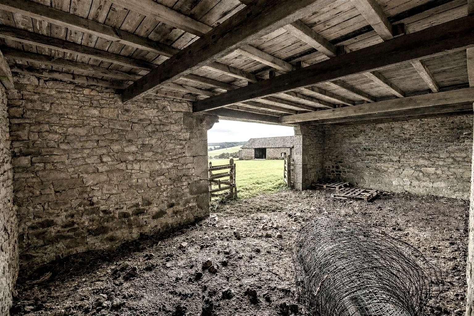 Traditional rural building representing self-build and renovation finance