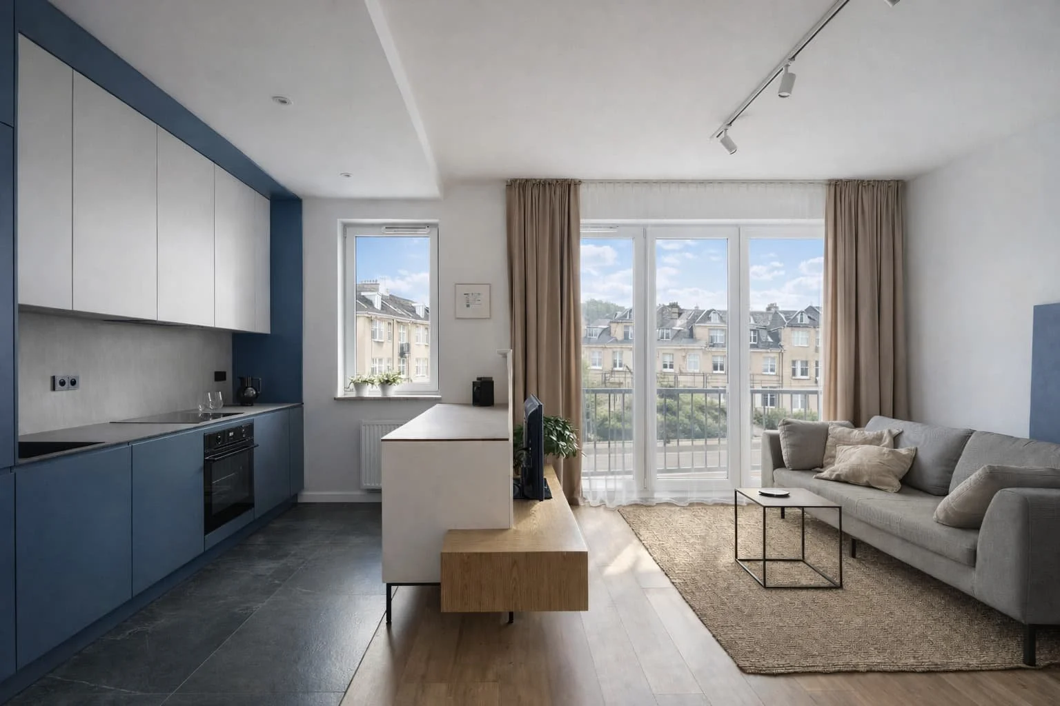 Modern apartment interior representing buy-to-let and residential investment property