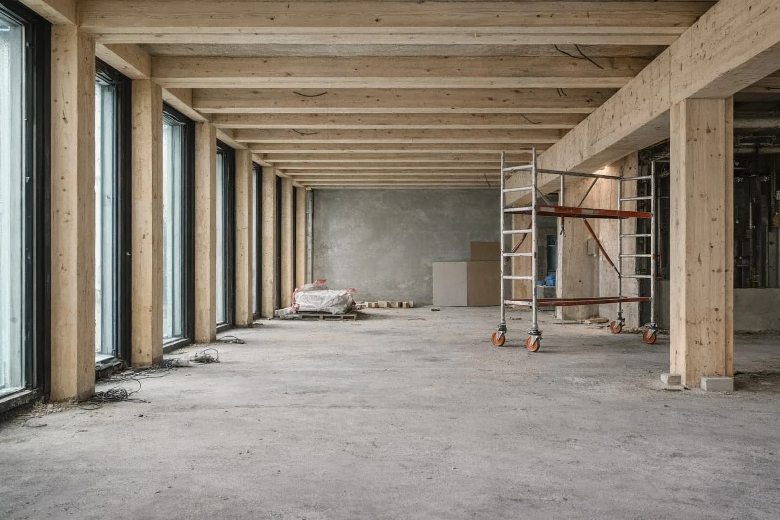 Residential property development finance project under construction