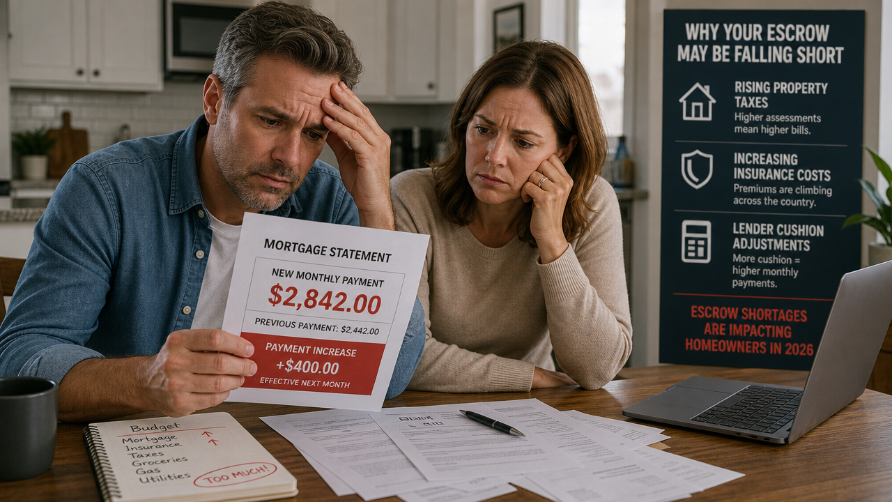Escrow Shortages: The Surprise Hitting Homeowners in 2026