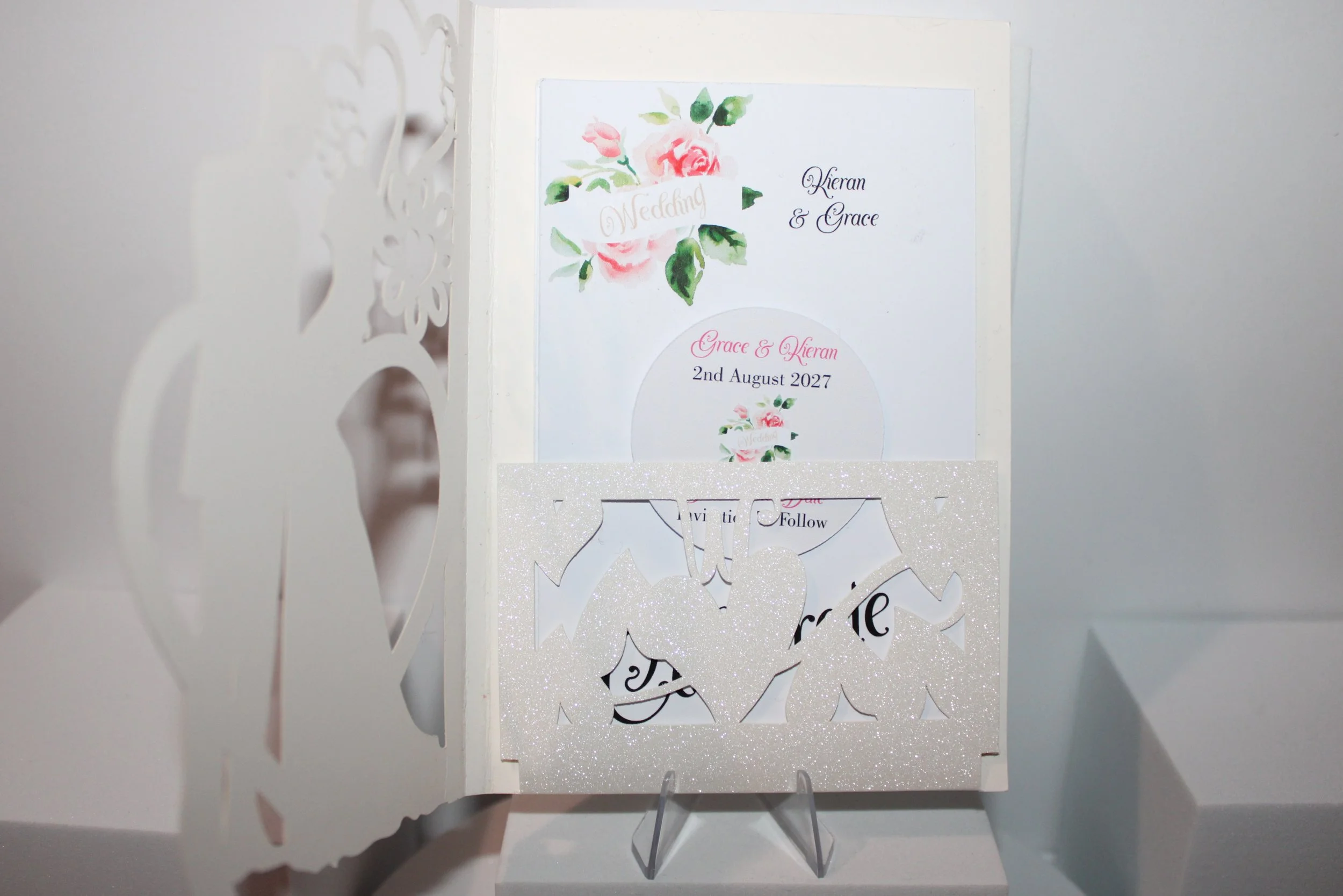 This invitation is not just a piece of card, it’s a sneak peak into the magical day you’ve been dreaming of. 