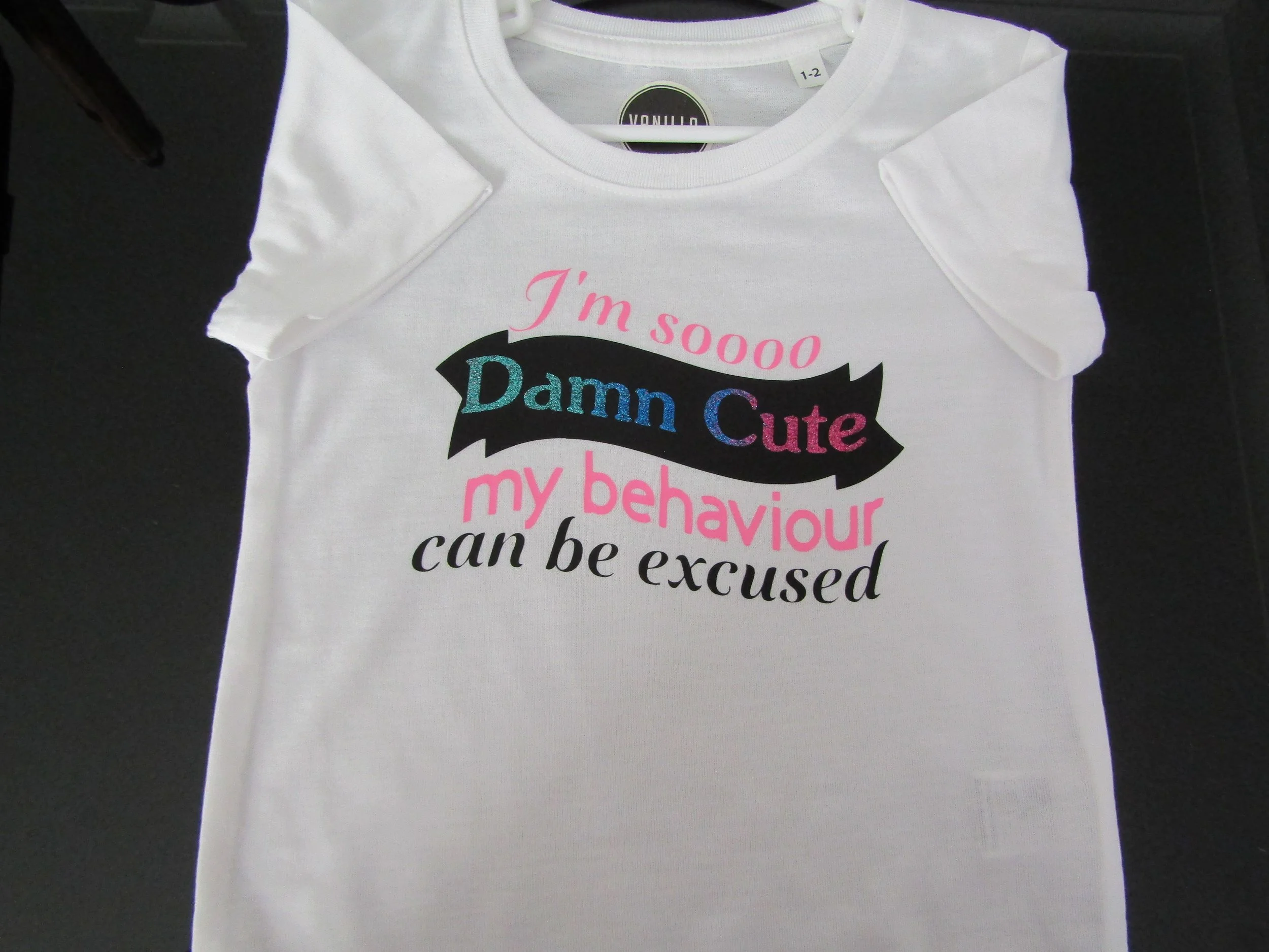 Personalised Kids T-Shirts Sizes Available 1-10yrs! #00235