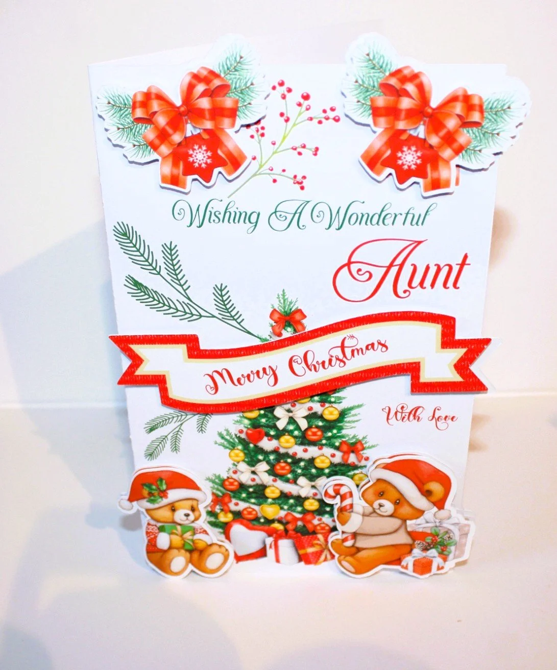 Wishing A Wonderful Aunt Christmas Card!
#00229