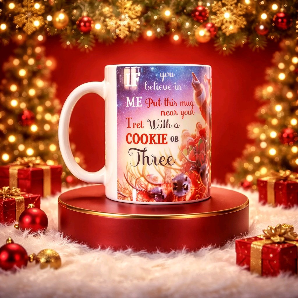 Christmas Mugs! Christmas Eve Mugs! #00512