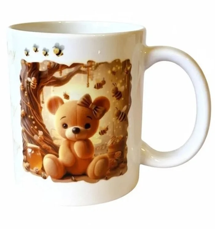 Celebrate Mum with my charming Mothers Day Mug — a cosy, heartwarming keepsake perfect for her special morning cuppa. An adorable bear sitting under a tree, printed in detailed, soft tones that evoke warmth and nostalgia. Printed on high-quality cera