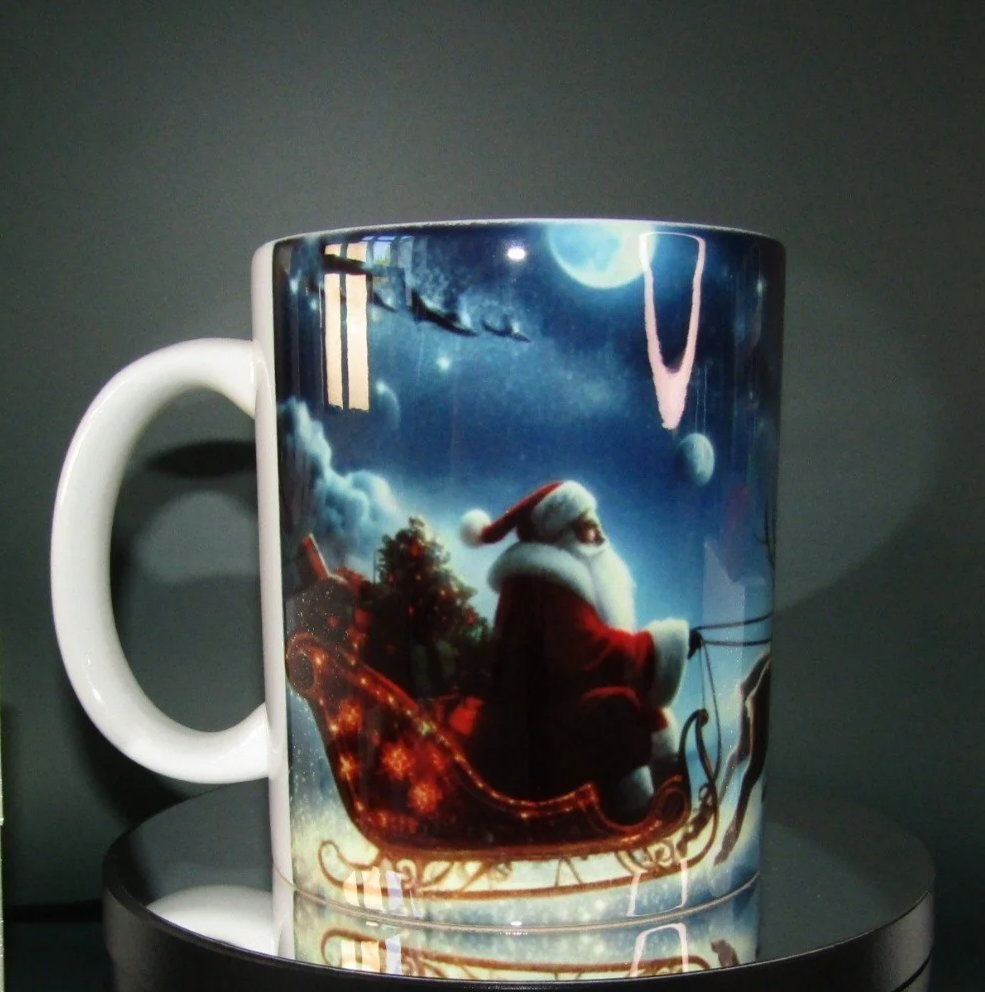 Christmas Mugs! Christmas Eve Mugs! #00513