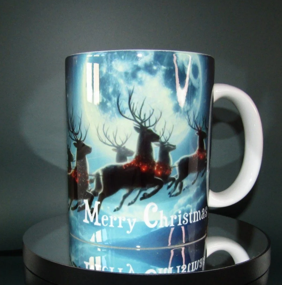 Christmas Mugs! Christmas Eve Mugs! #00513