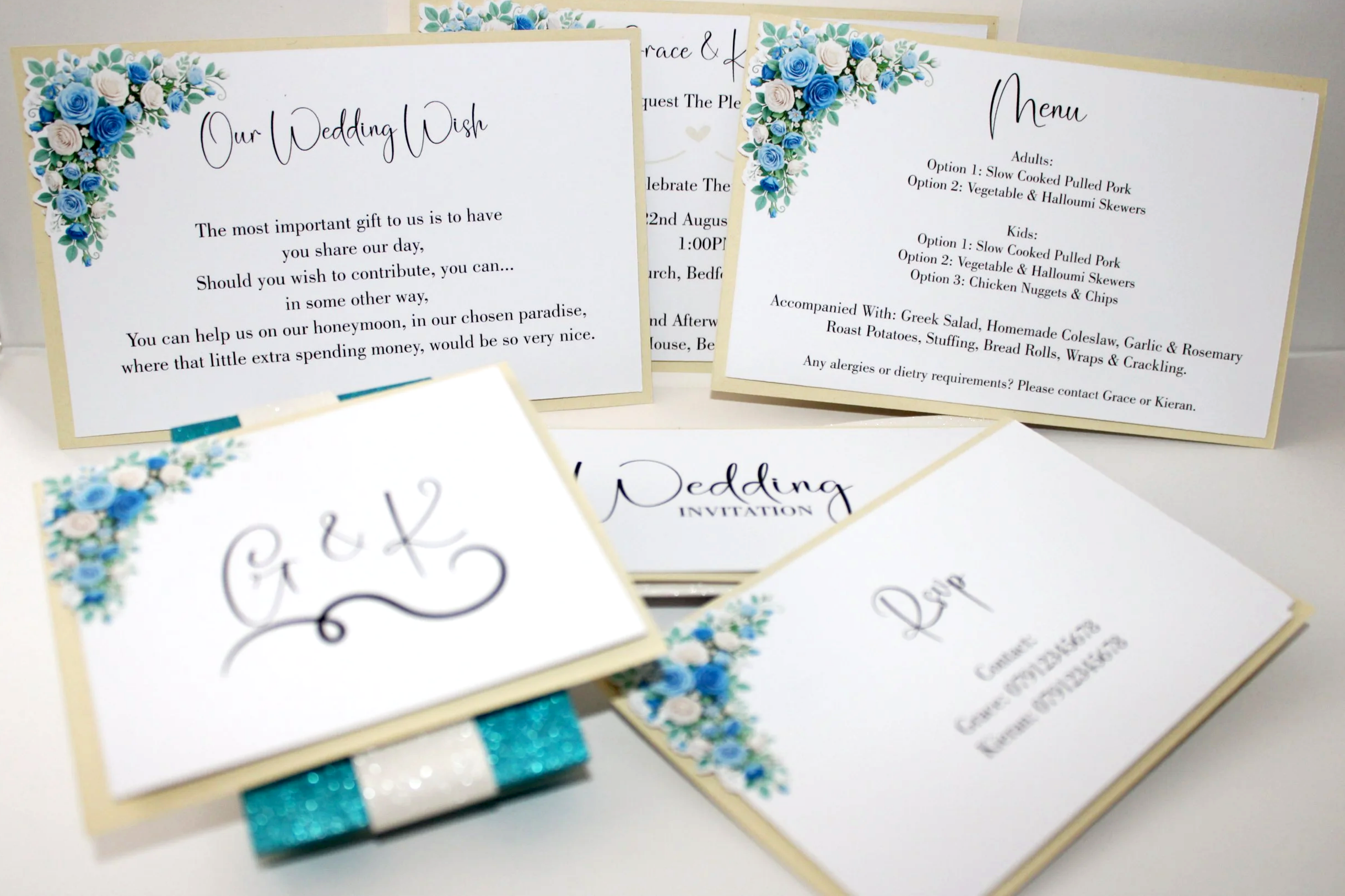 Pocket Wedding Invitation Package! #0002
£8.99