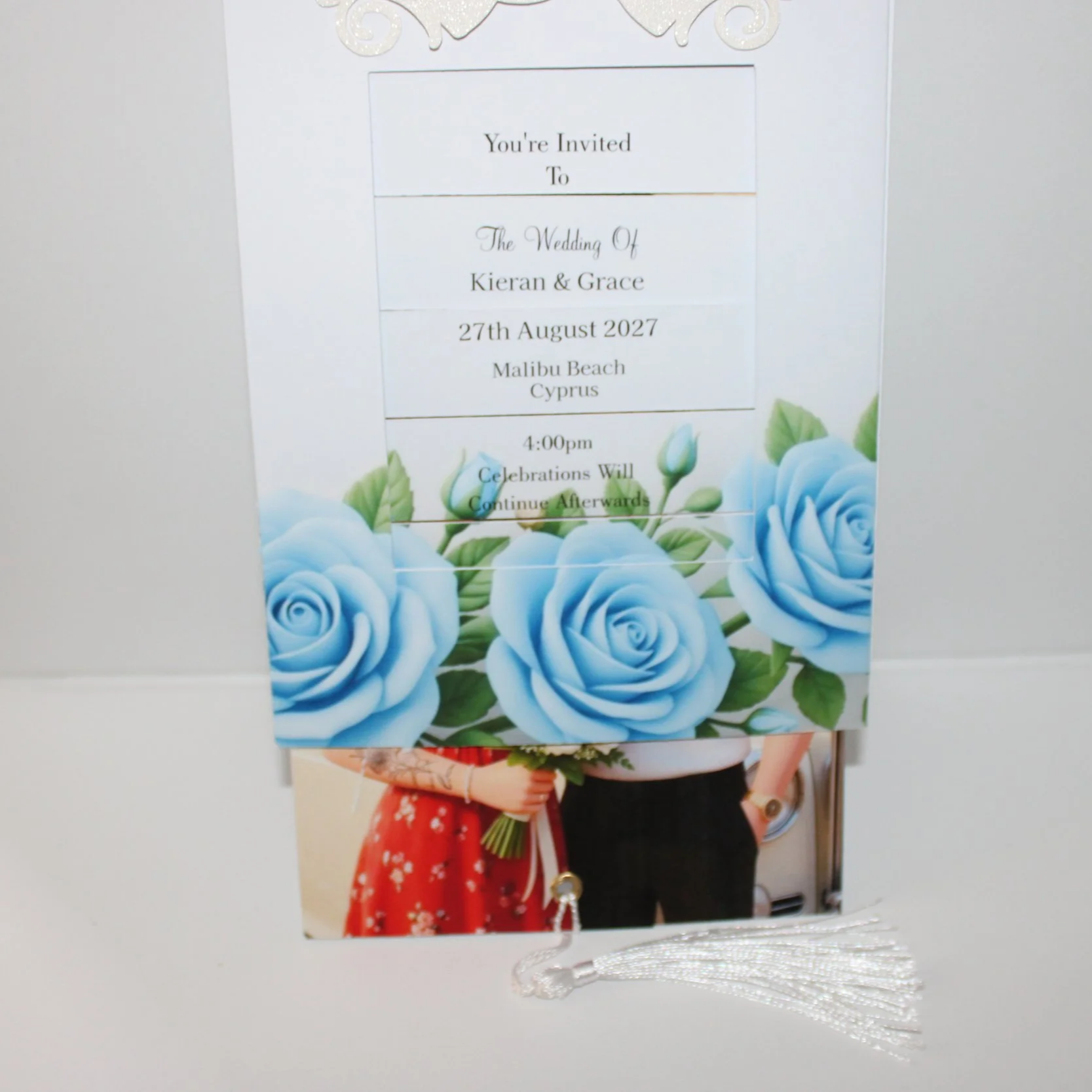 Pull Tab Hidden Wedding Invitation! #0003! £5.99