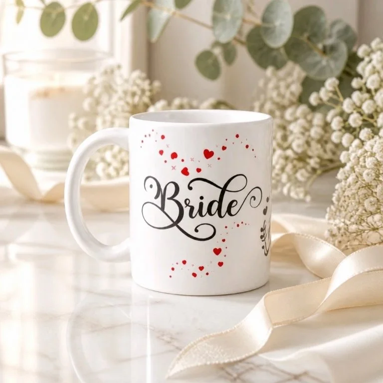 Bride Personalised Mug. (left) #00812 £9.99