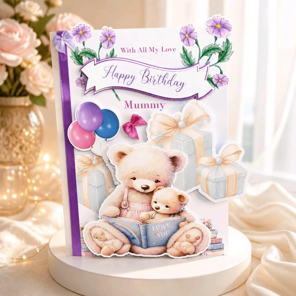 Mummy Card! Add your own message inside. #00340