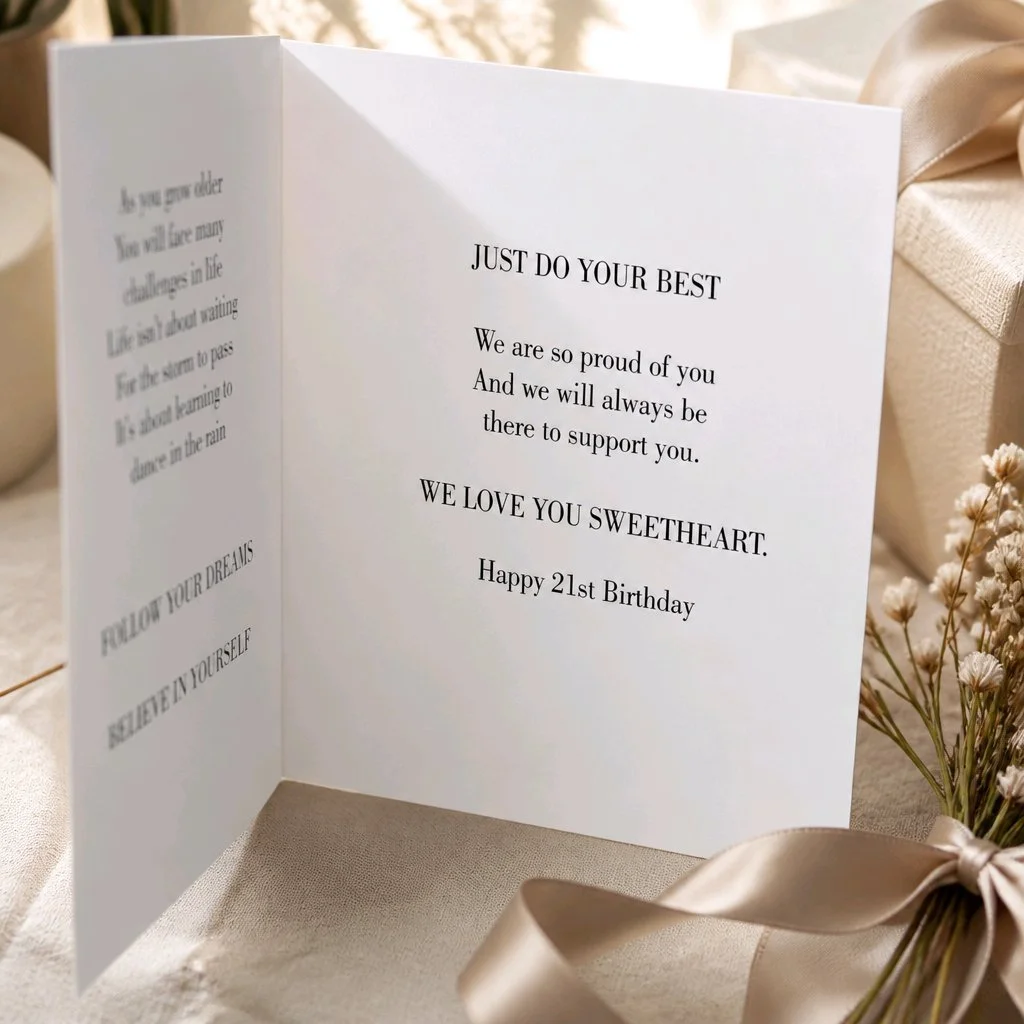 (NEW) Happy 21st Birthday Card Son, Fighter Jet! AI generated images. 6.5 x 10in.  Add your own message inside. #00346