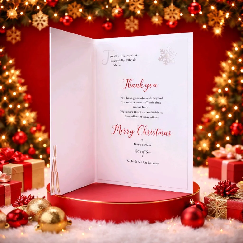 Personalised Christmas Card #00375