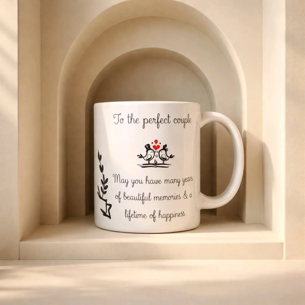 Personalised Bride & Groom Mugs!