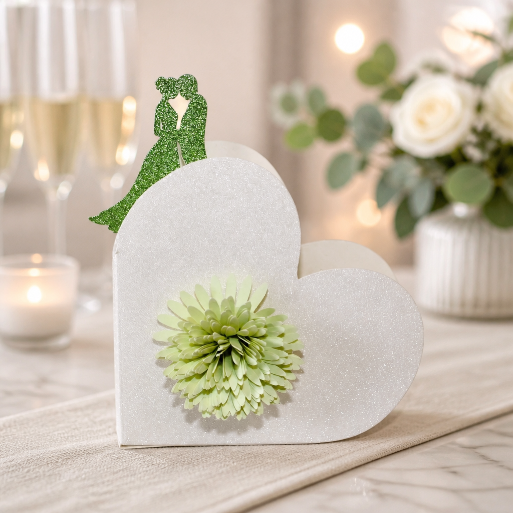 Heart Shaped Favour Box!