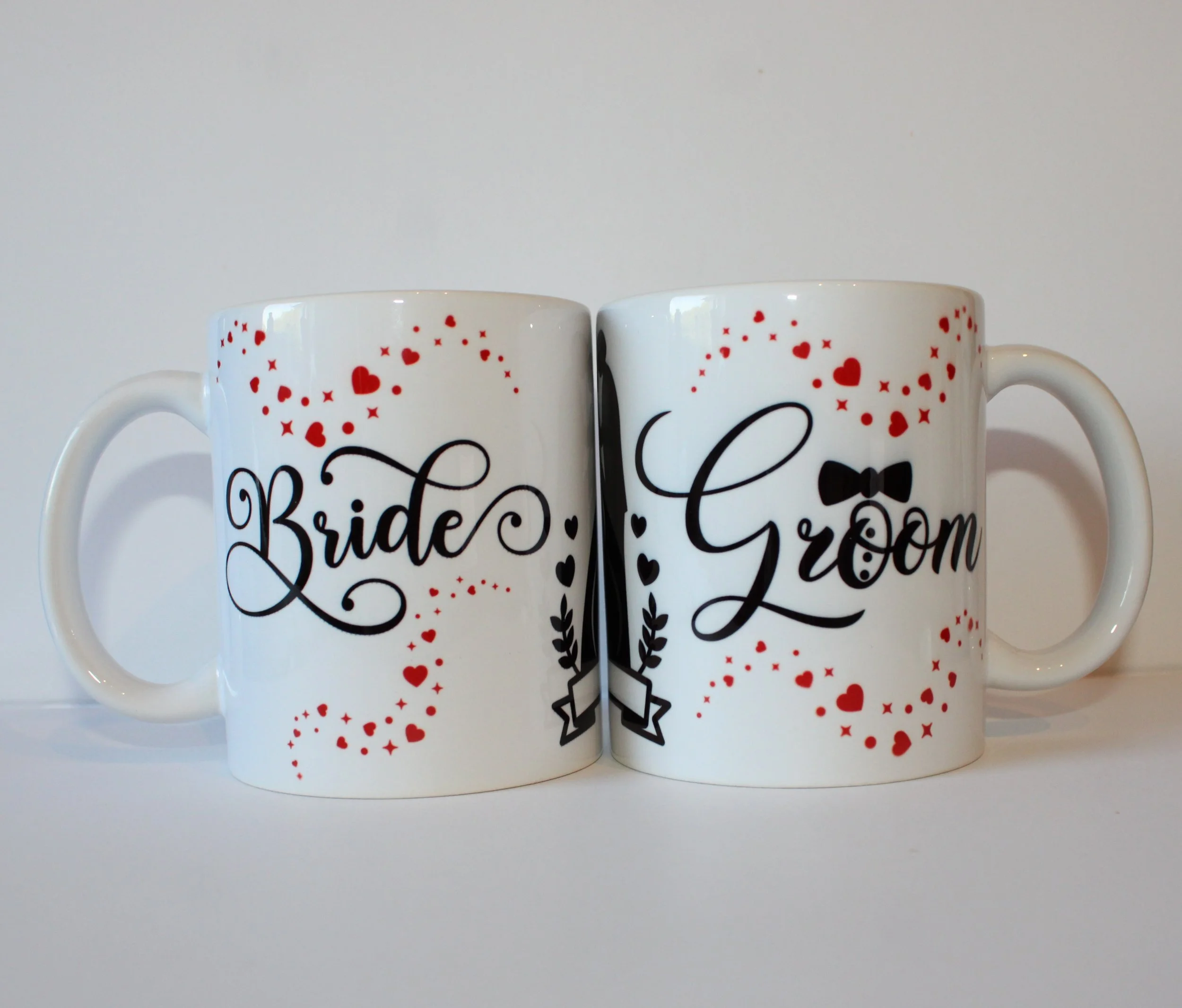 Personalised Bride & Groom Mugs!