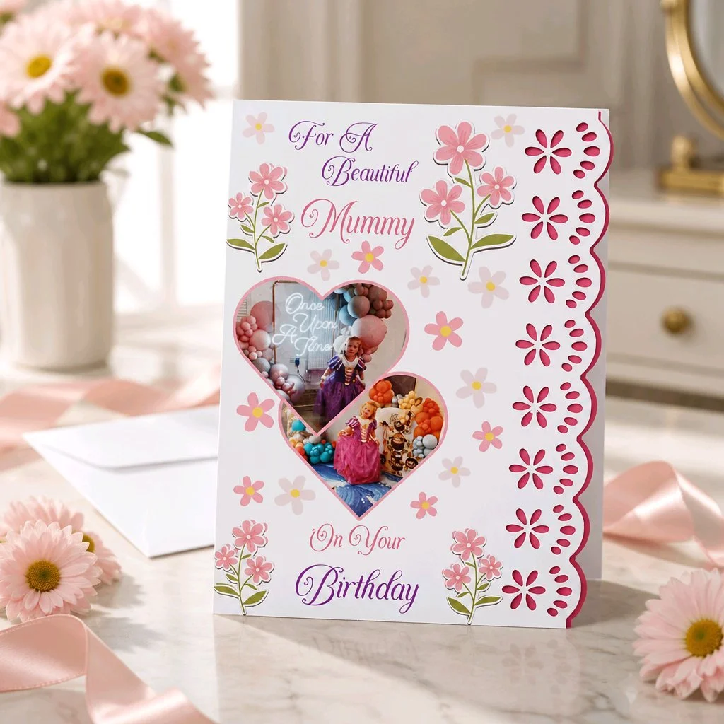Mummy Card! Add your own message inside. #00336