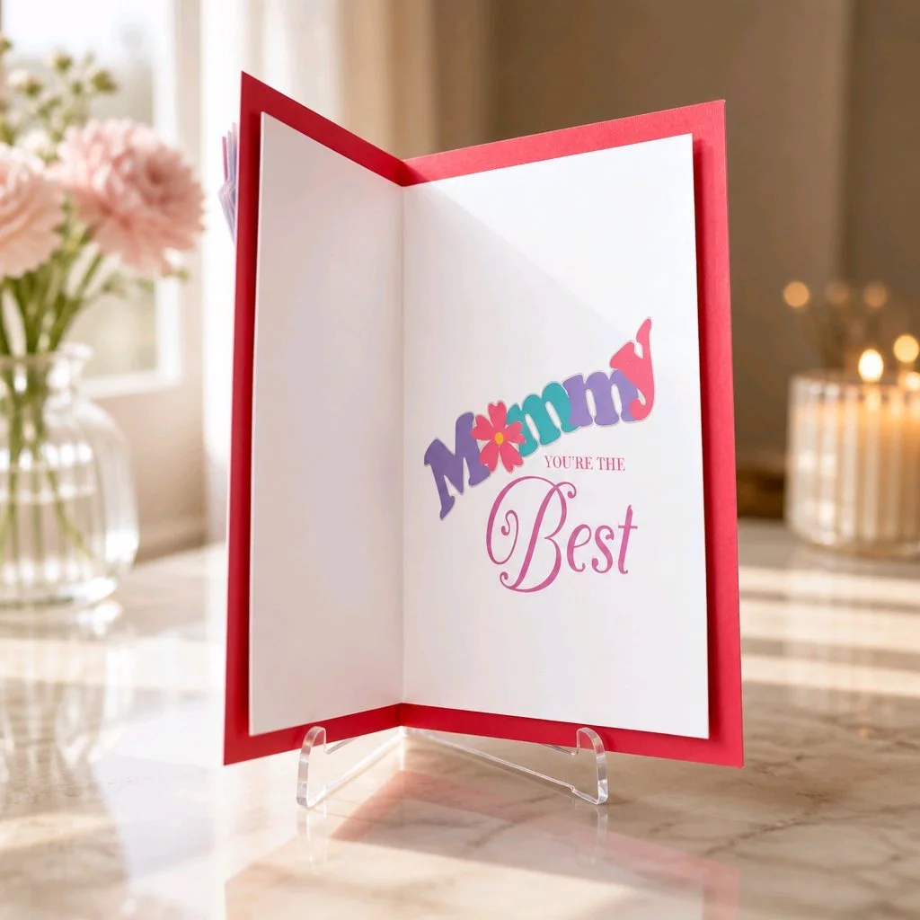 Mother's Day Card! Add your own message inside. #00373