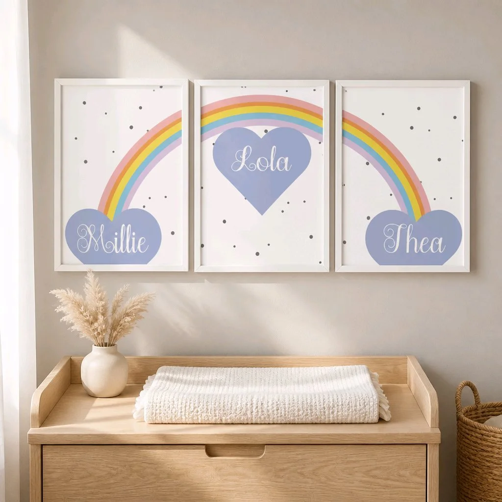 Rainbow Print! 3 x A3 Prints.