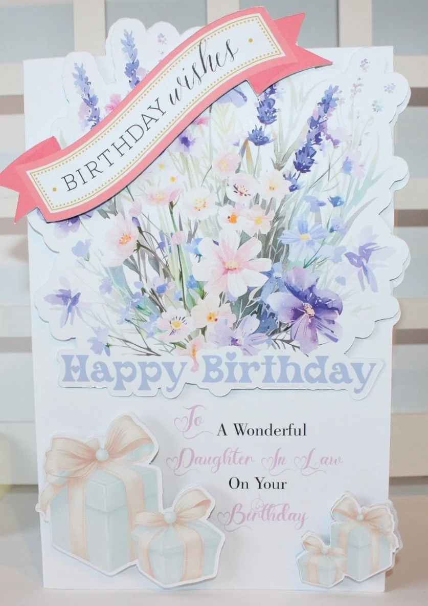 Daughter In Law Card! #00132