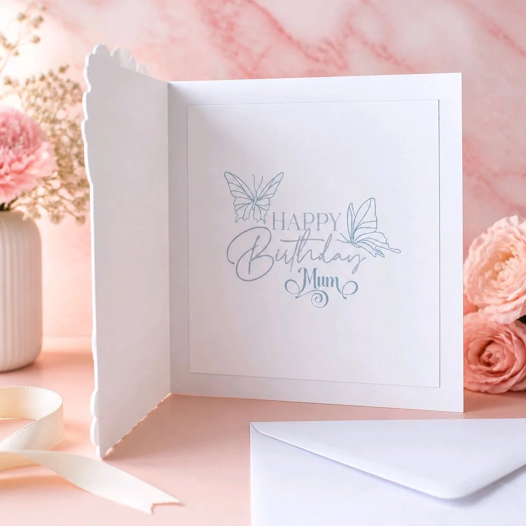 Mum Card! Add your own message inside. #00342