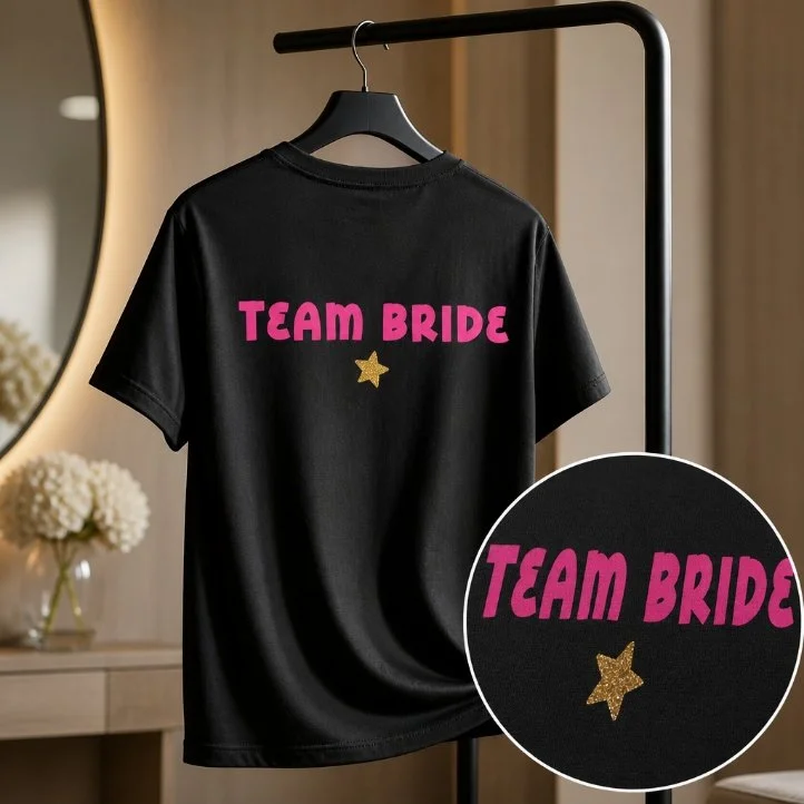 Maid Of Honour! With team bride on the back #00220