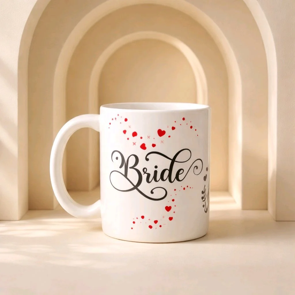 Personalised Bride & Groom Mugs!