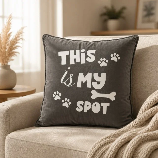 This cushion cover has been designed with your pet in mind. Make your special fur baby feel at home with their very own cushion. Why should we have all the home comforts after all?