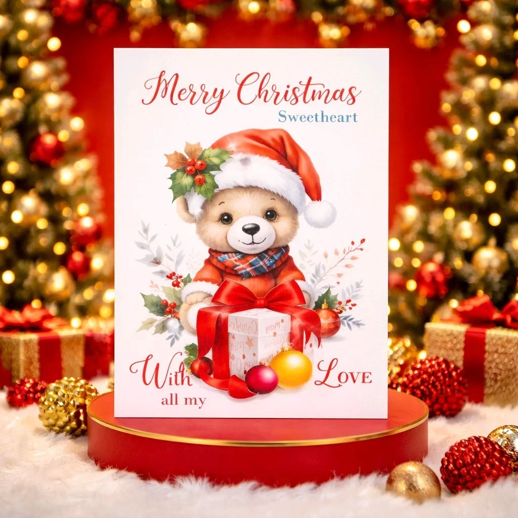 Merry Christmas Sweetheart Card! #00151
