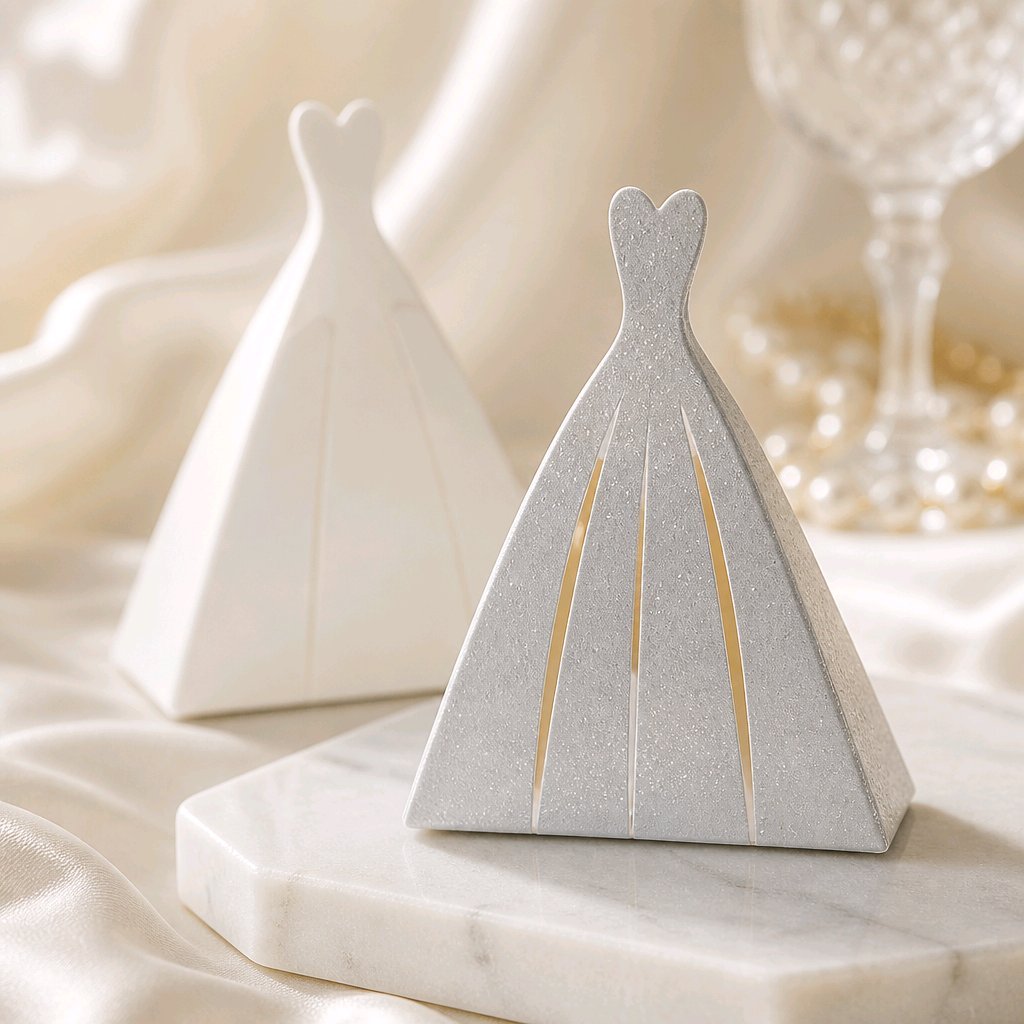 Wedding dress favour box! Also available in slimmer design.