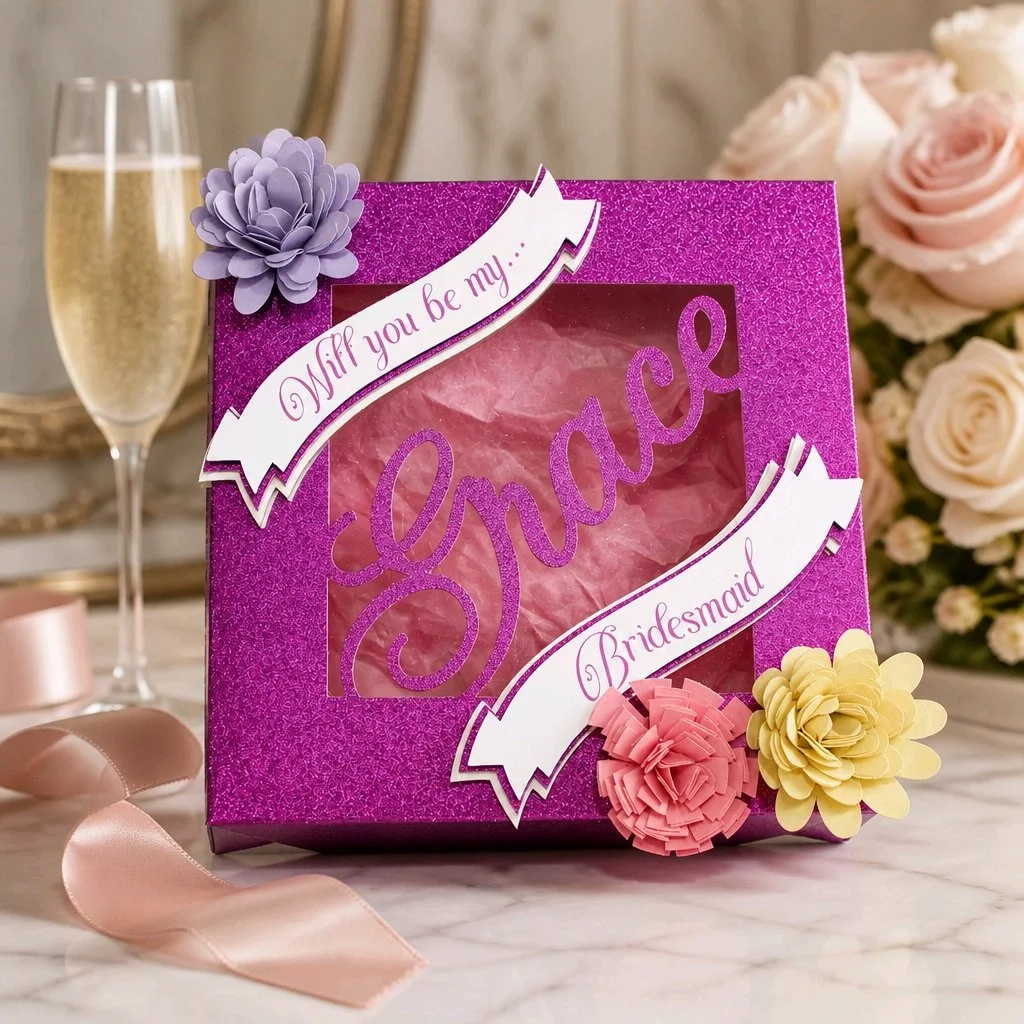 Gift Boxes For A Bridesmaid/Maid Of Honour!