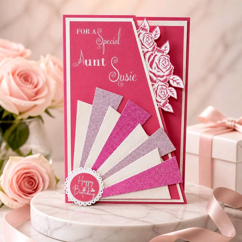 Aunt Card! Add your own message inside. #00345