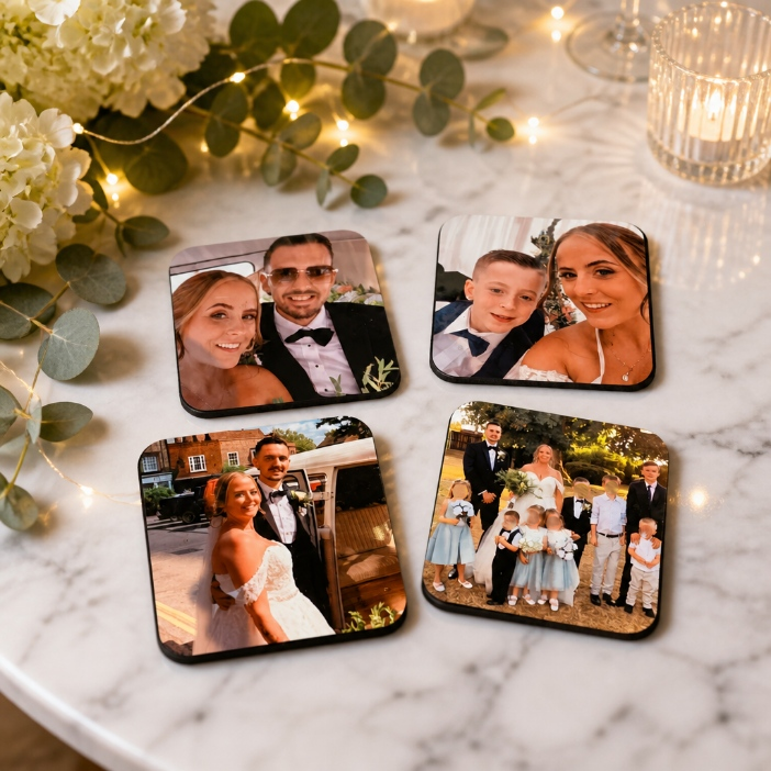 Personalised Coasters-The Perfect Gift!  #00830 £9.99 (set of 4)