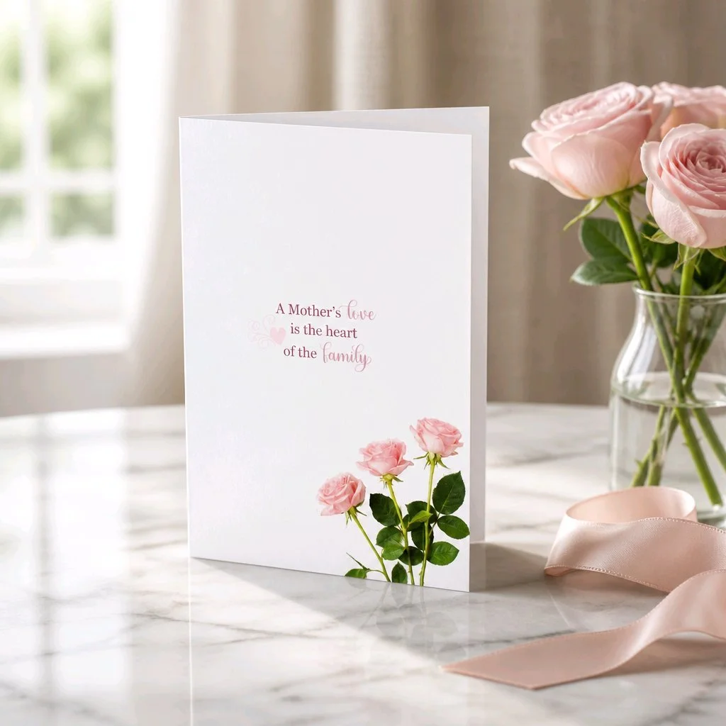 Mother's Day Card! Add your own message inside. #00374