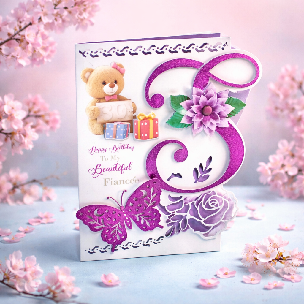 Fiancée Card! Add your own message inside. #00338