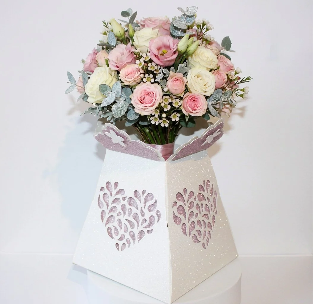 Sweet or Flower Vase (Flowers/Sweets/Candles Not Included) #00226