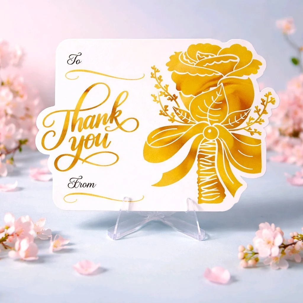 Thank-you Cards! Also available in yellow.