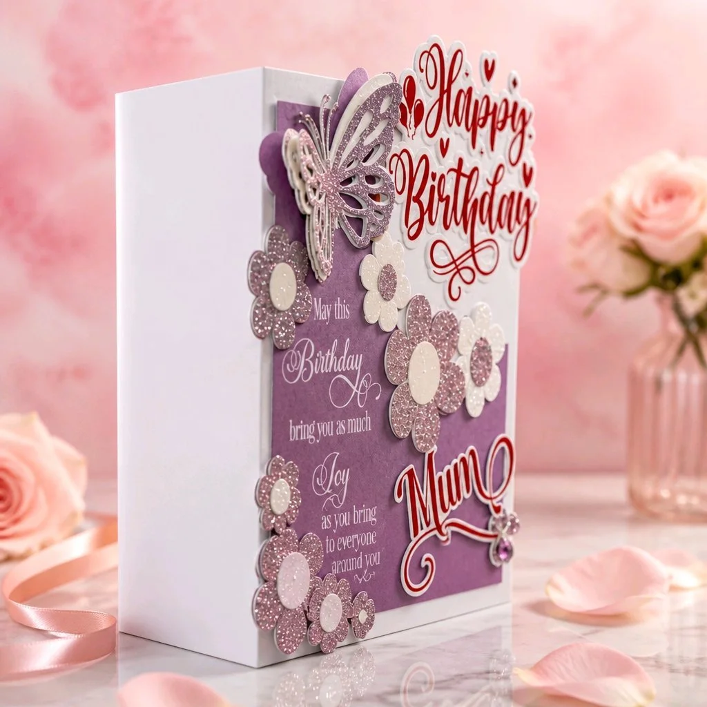 Mum Card! Add your own message inside. #00342