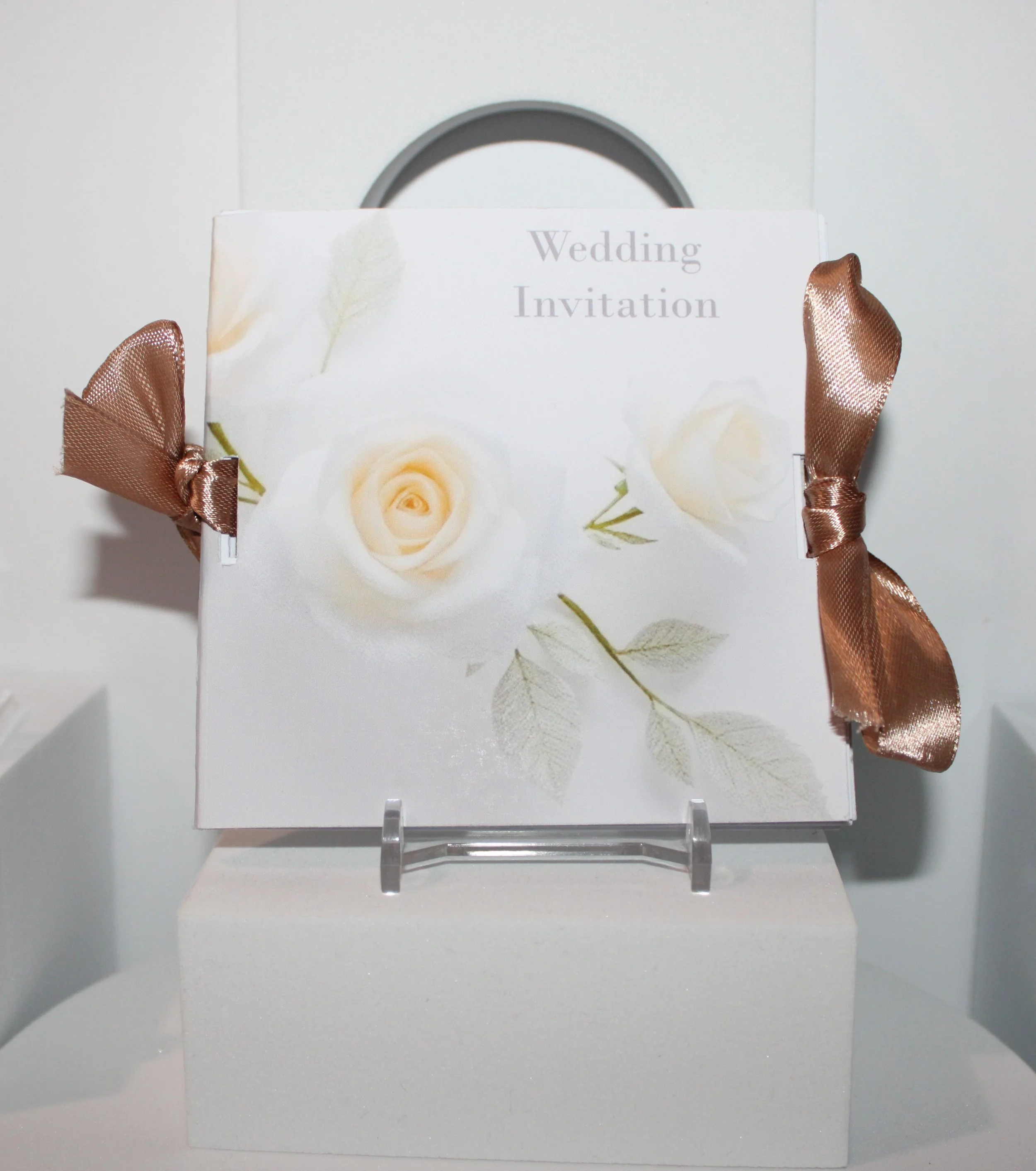 NEW DESIGN! 
Printed book style wedding invitation package! #0013