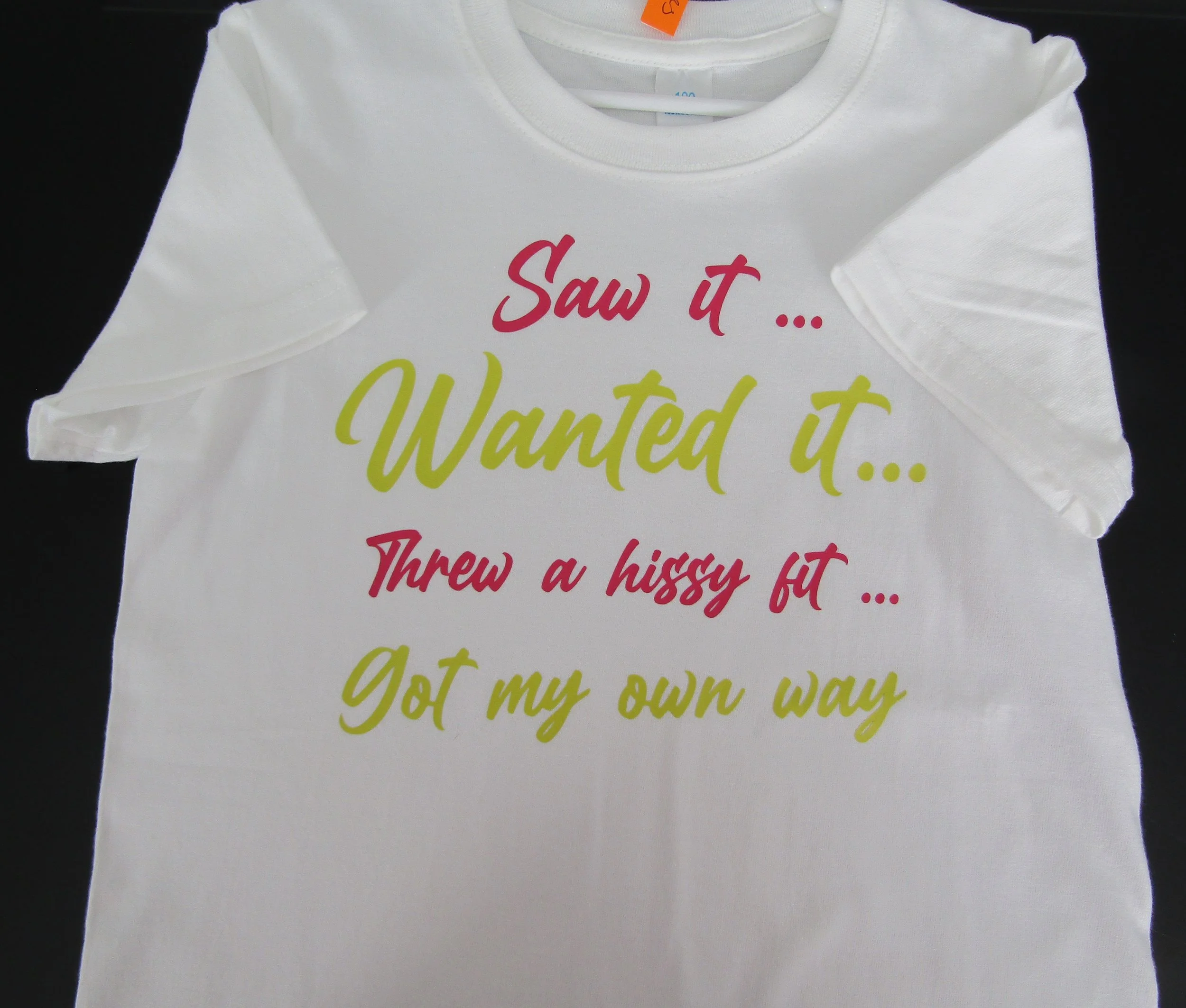 Personalised Kids T-Shirts Sizes Available 1-10yrs! #00239