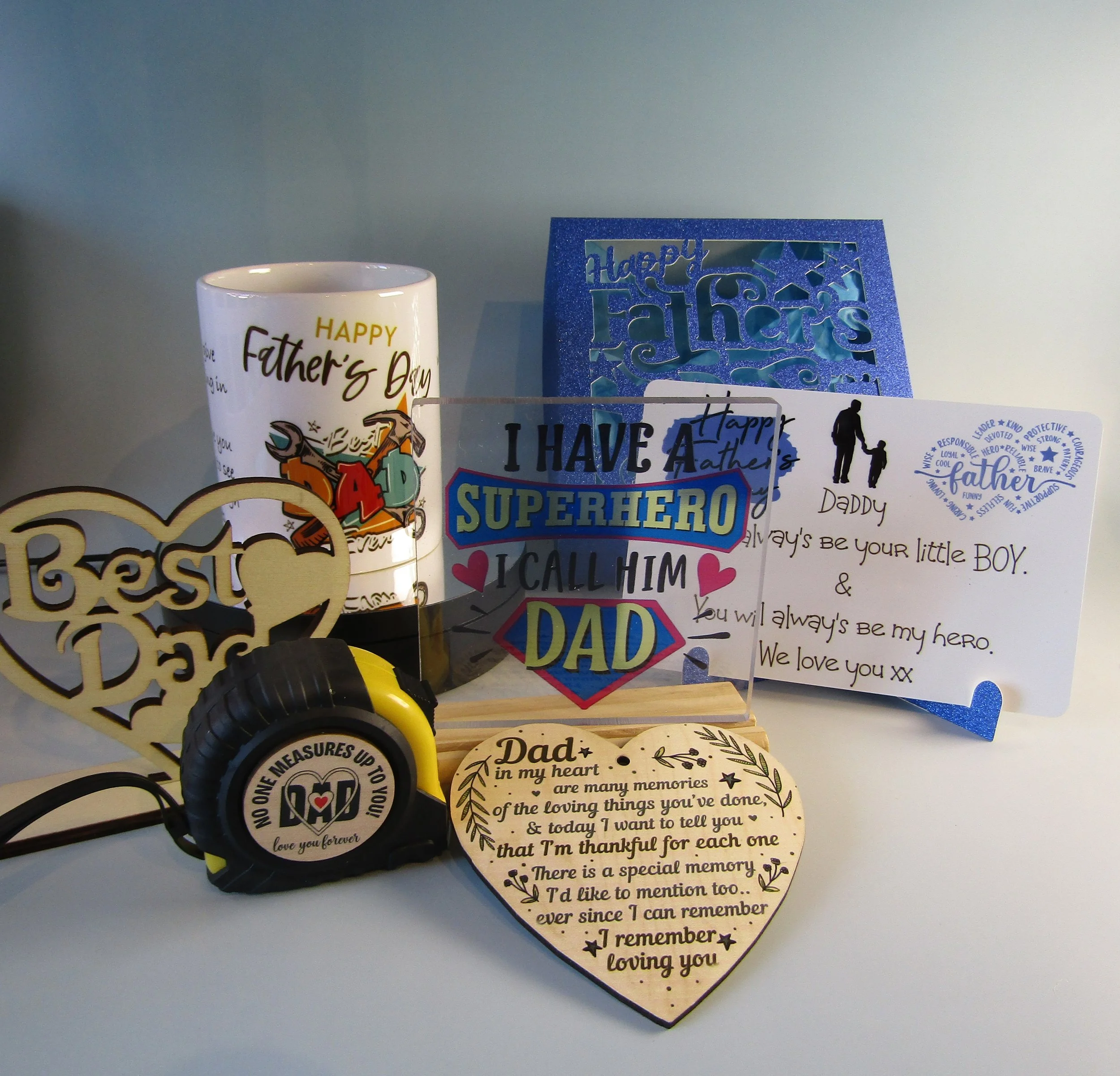 Father's Day Gifts Are available On Request! Buy as a set or individually. #00254