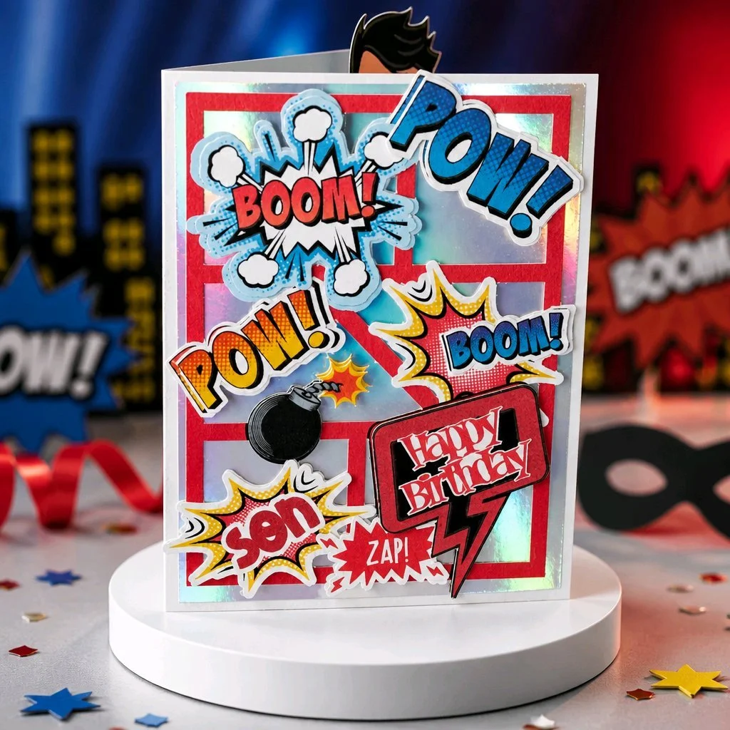 Son Card! Add your own message inside. #00341