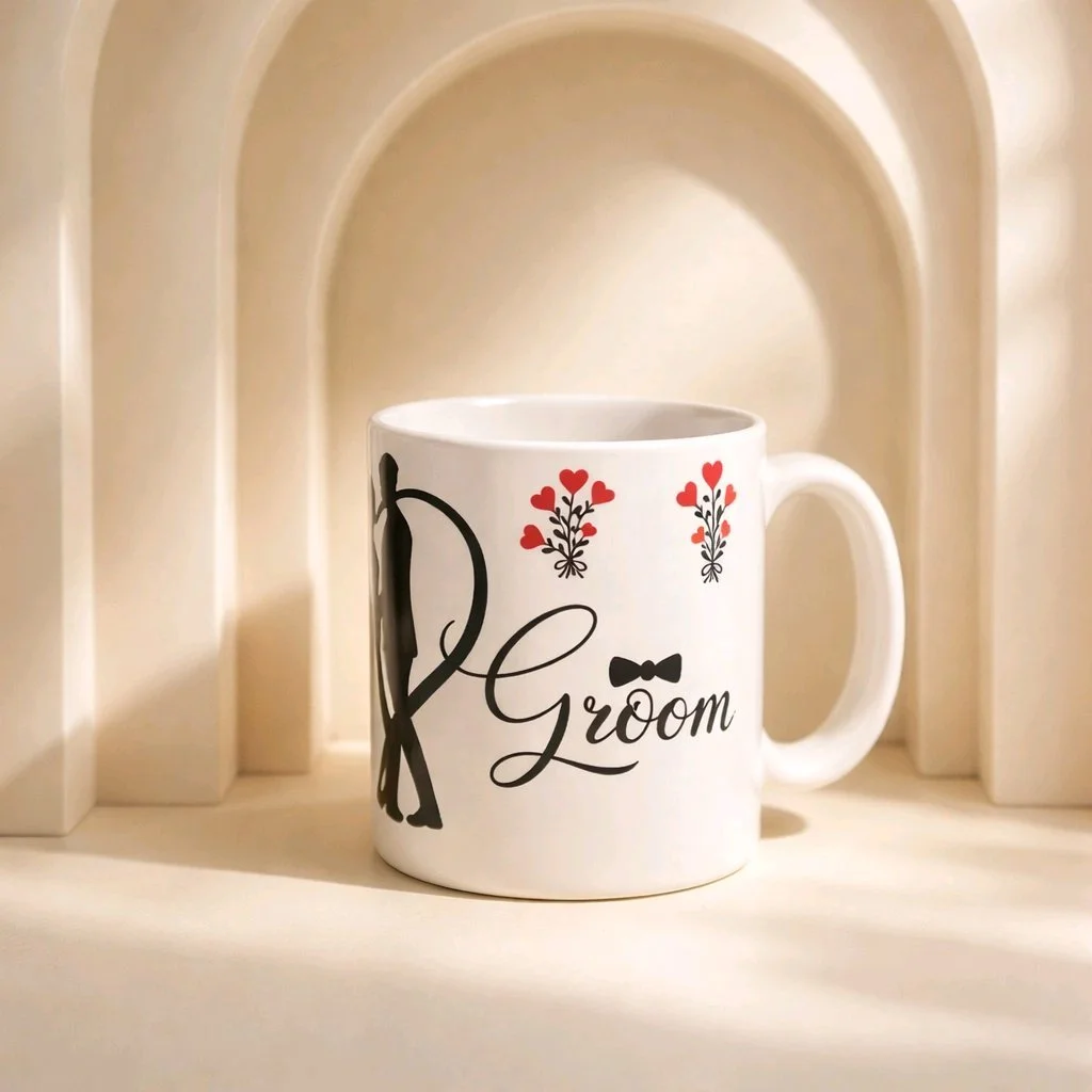 Personalised Bride & Groom Mugs!