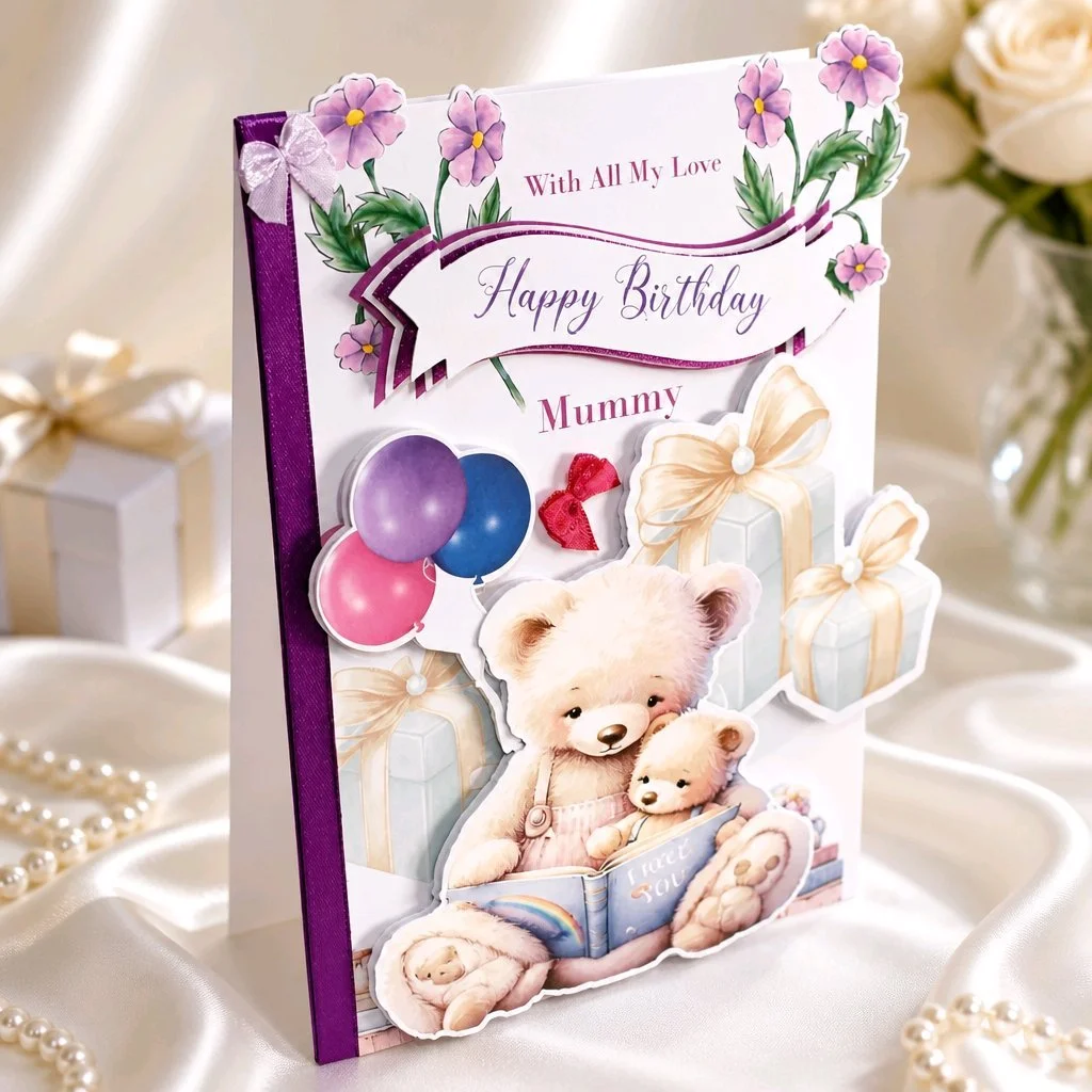 Mummy Card! Add your own message inside. #00340
