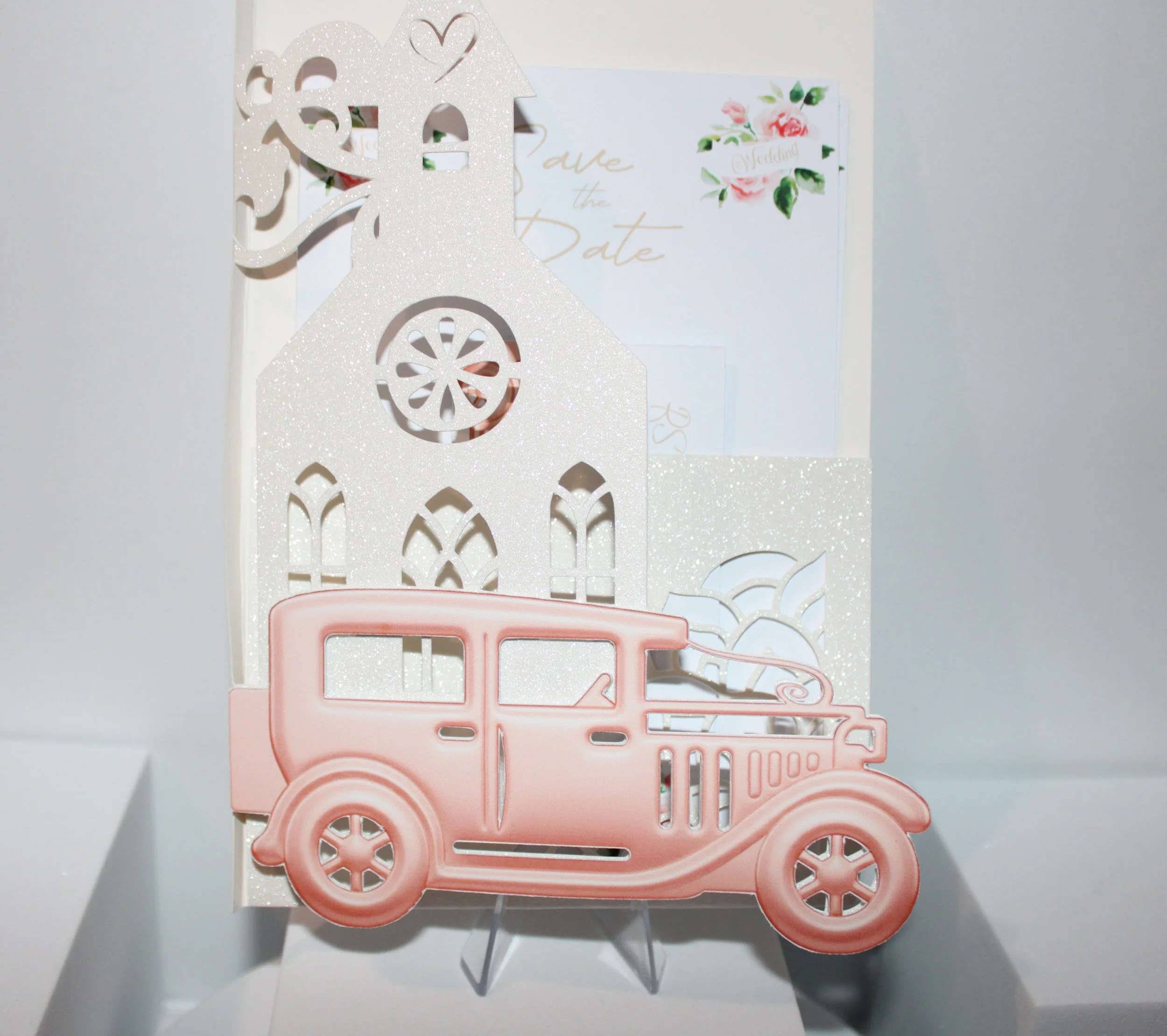 Inside is an insert pouch to hold all of your important wedding information. These really are a popular choice for the happy couple.