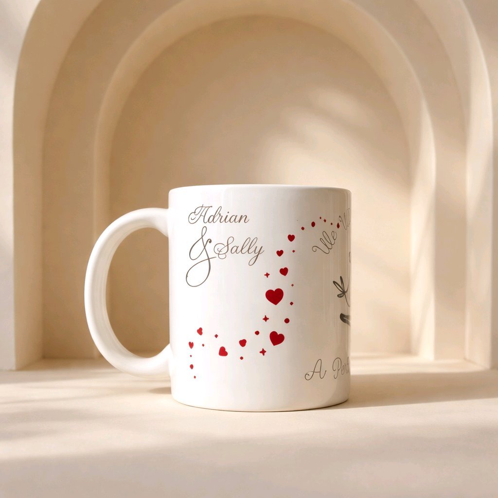 Mugs! We Wish The Perfect Couple  (Left). #00287