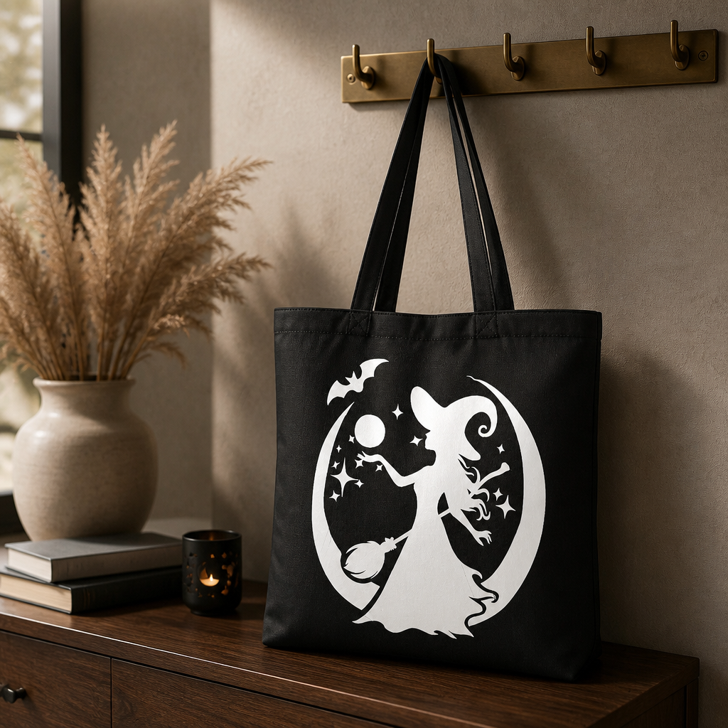 Halloween Tote Bag Glow In The Dark!  #001909 £4.99