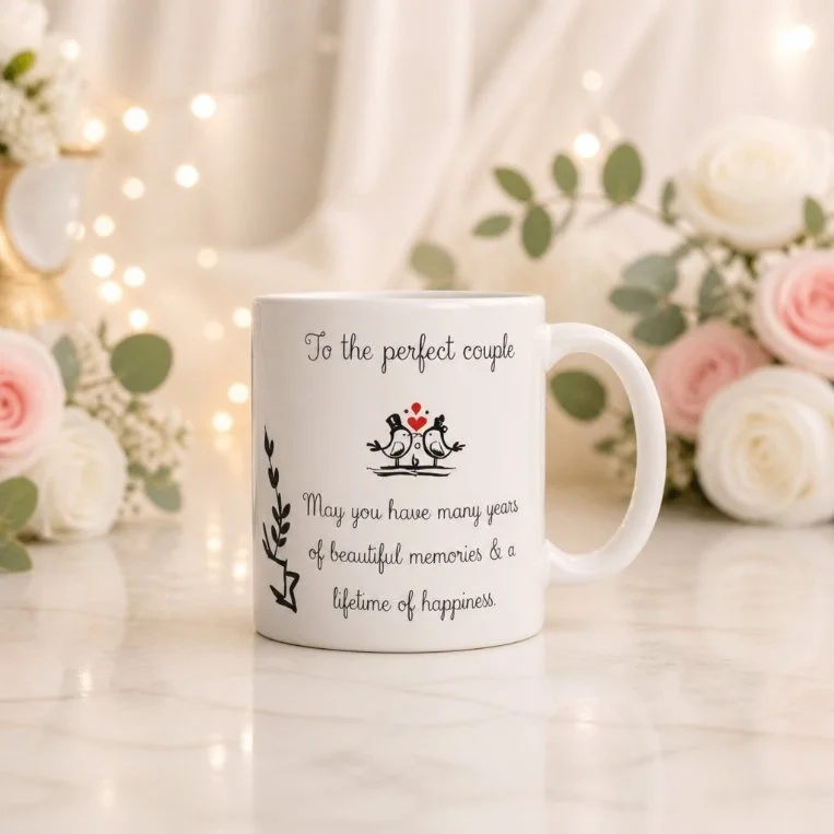 To The Perfect Couple Personalised Mug (right) #00812 £9.99