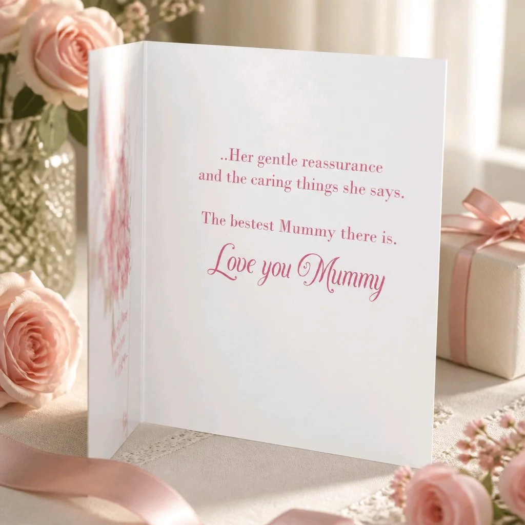 Mummy Card! Add your own message inside. #00335