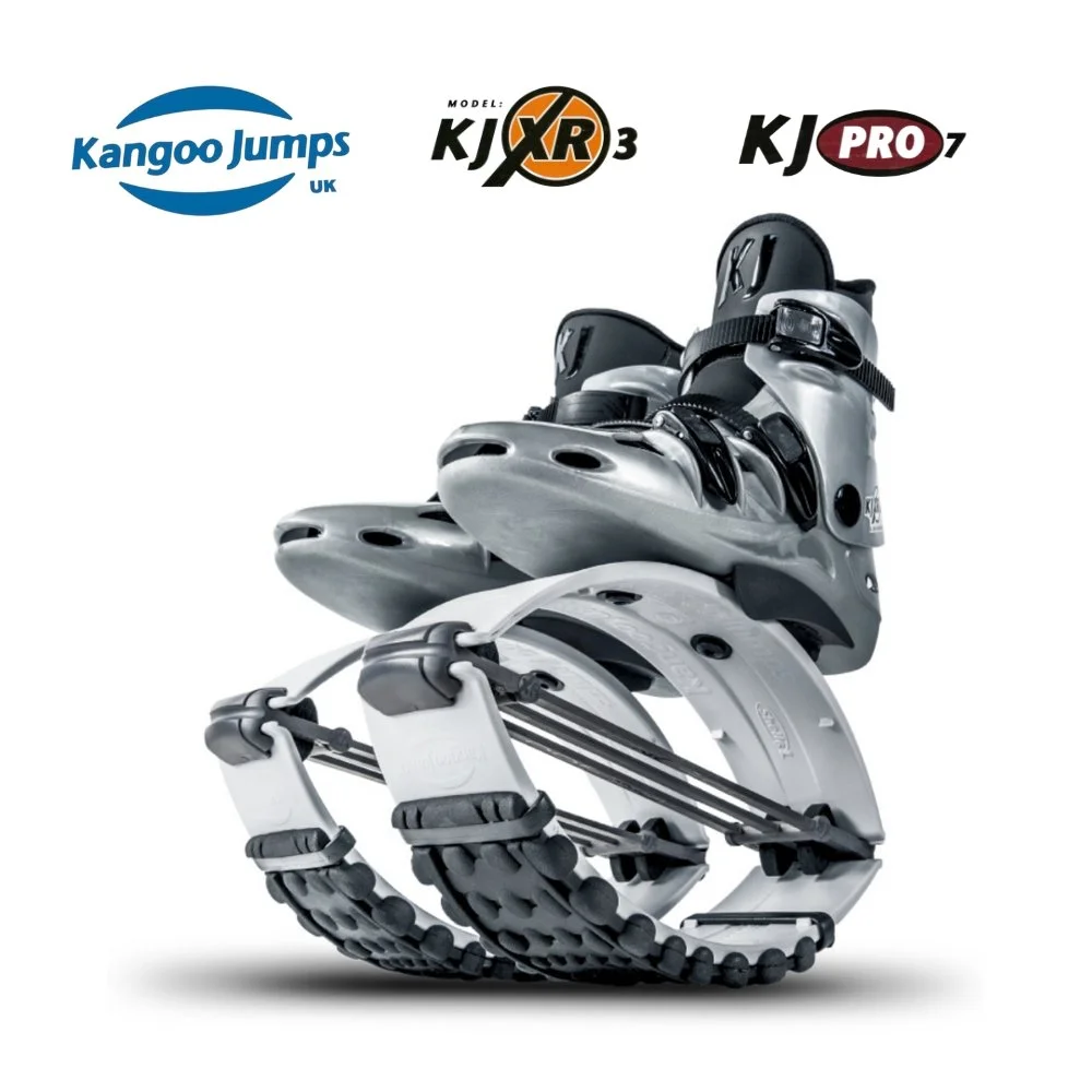 Kangoo Jumps KJ XR3/PRO Silver/White/Grey Rebound Shoes